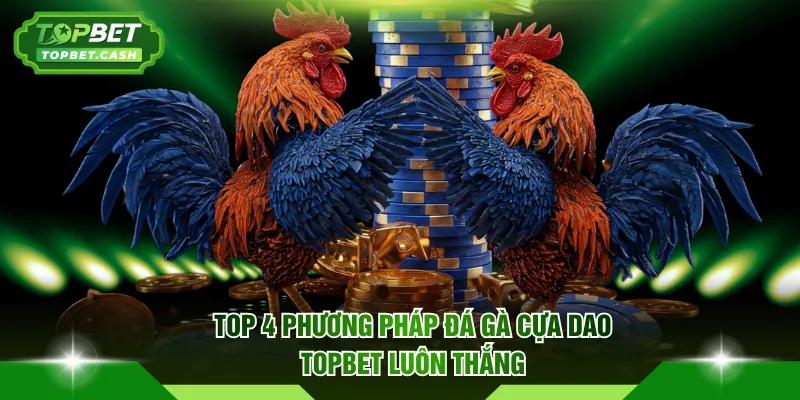 Top 4 phương pháp đá gà cựa dao TOPBET luôn thắng